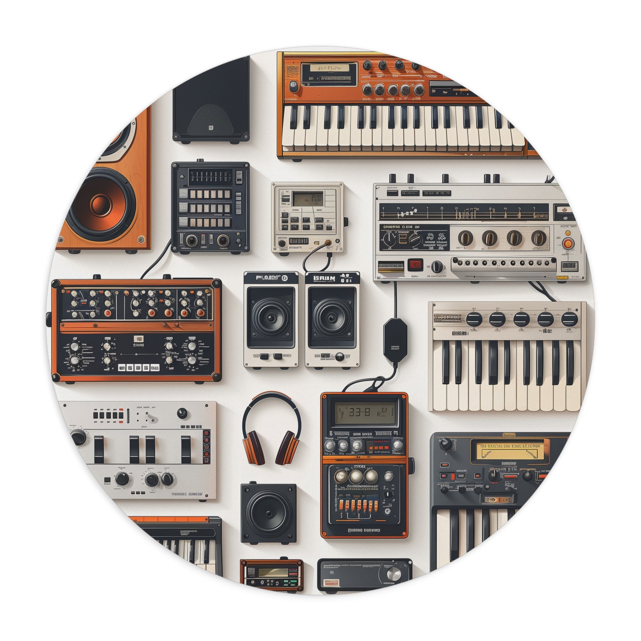 Synth Mousepad for Music Producers
